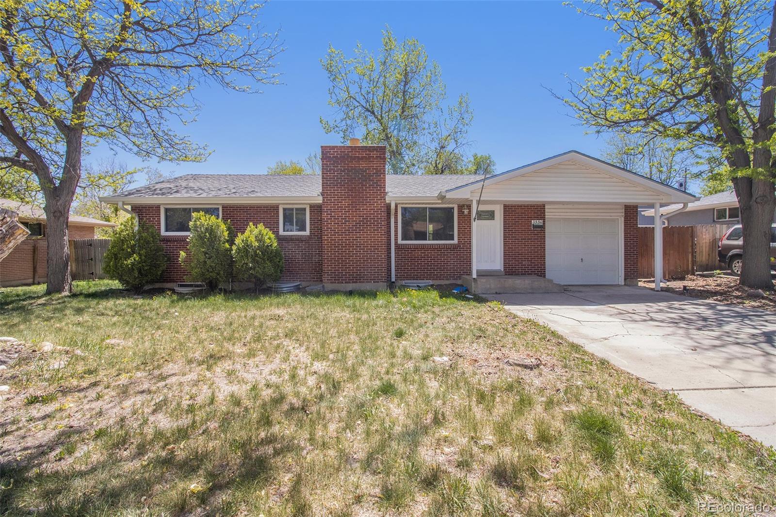 Property Photo: 3550 W Alamo Place CO 80123
