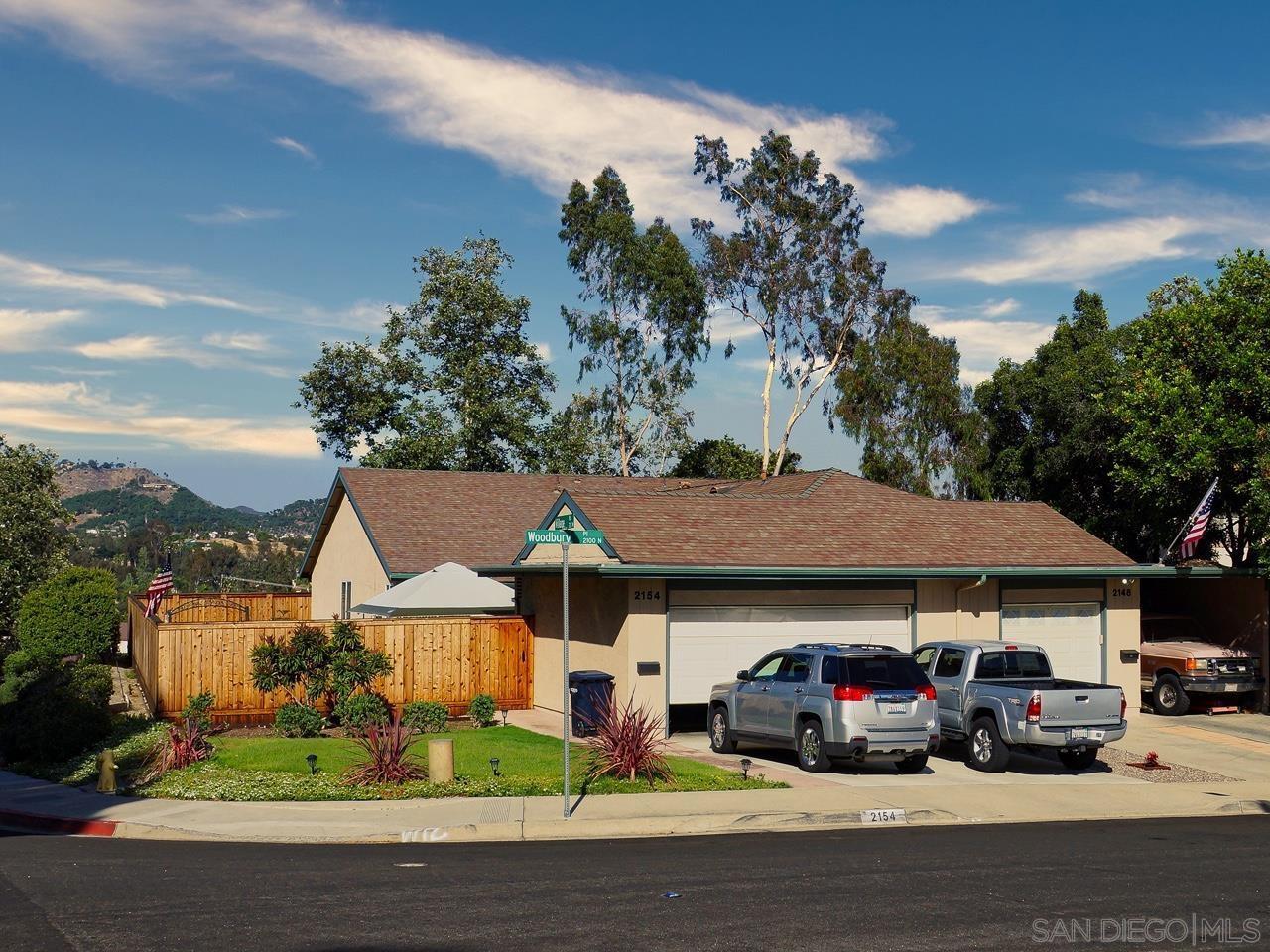 Property Photo: 2148 Woodbury Pl CA 92026