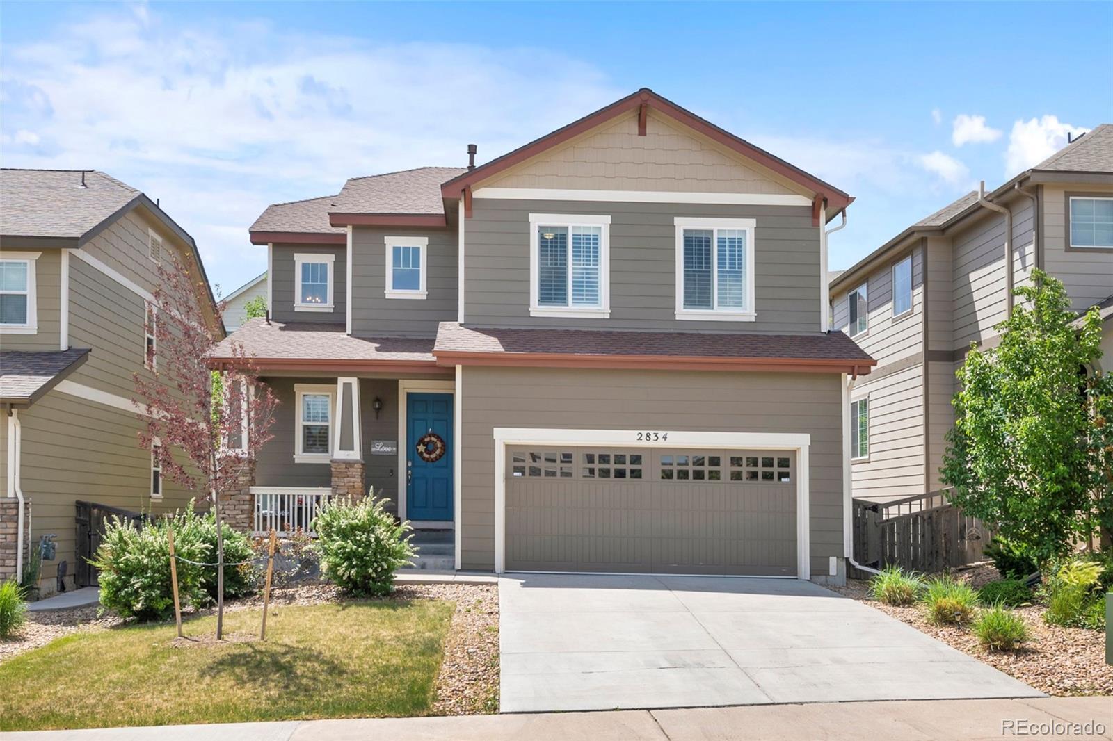 Property Photo: 2834 Open Sky Way CO 80109