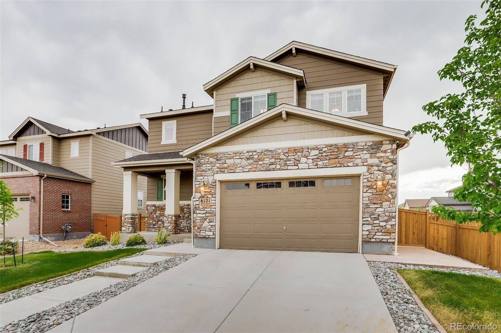 Property Photo: 6121 N Genoa Street CO 80019