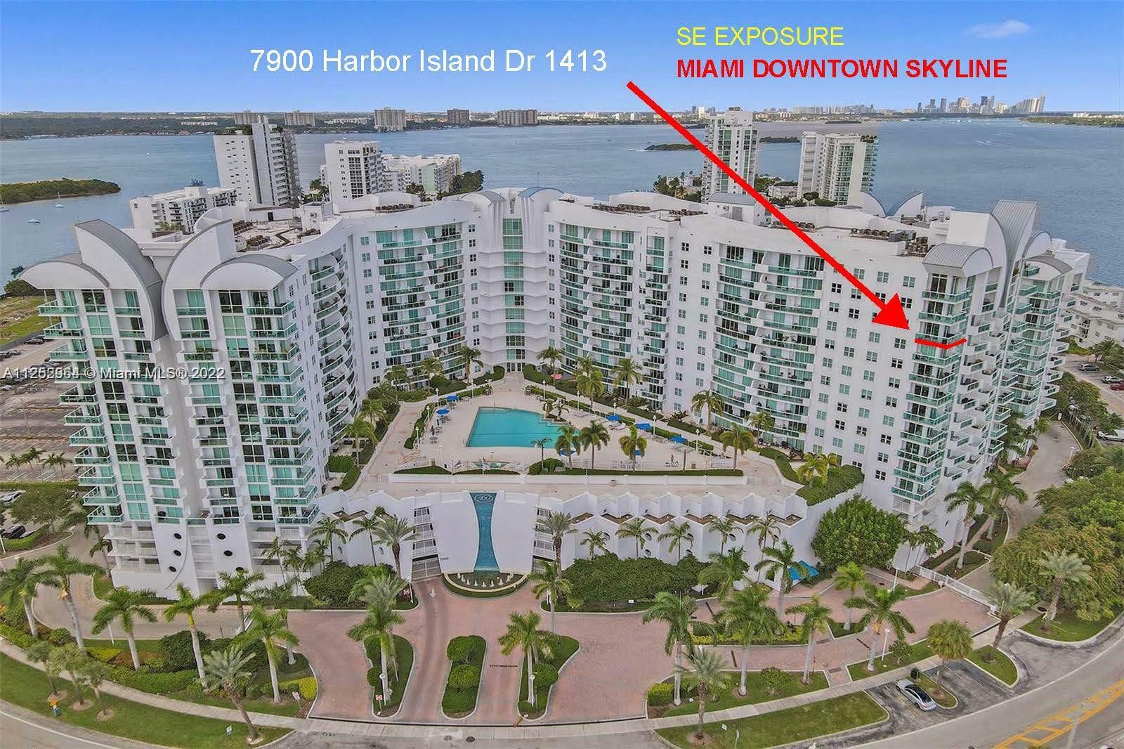 Property Photo:  7900 Harbor Island Dr 1413  FL 33141 