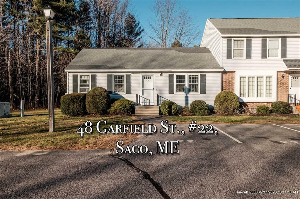Property Photo: 48 Garfield Street 22 ME 04072