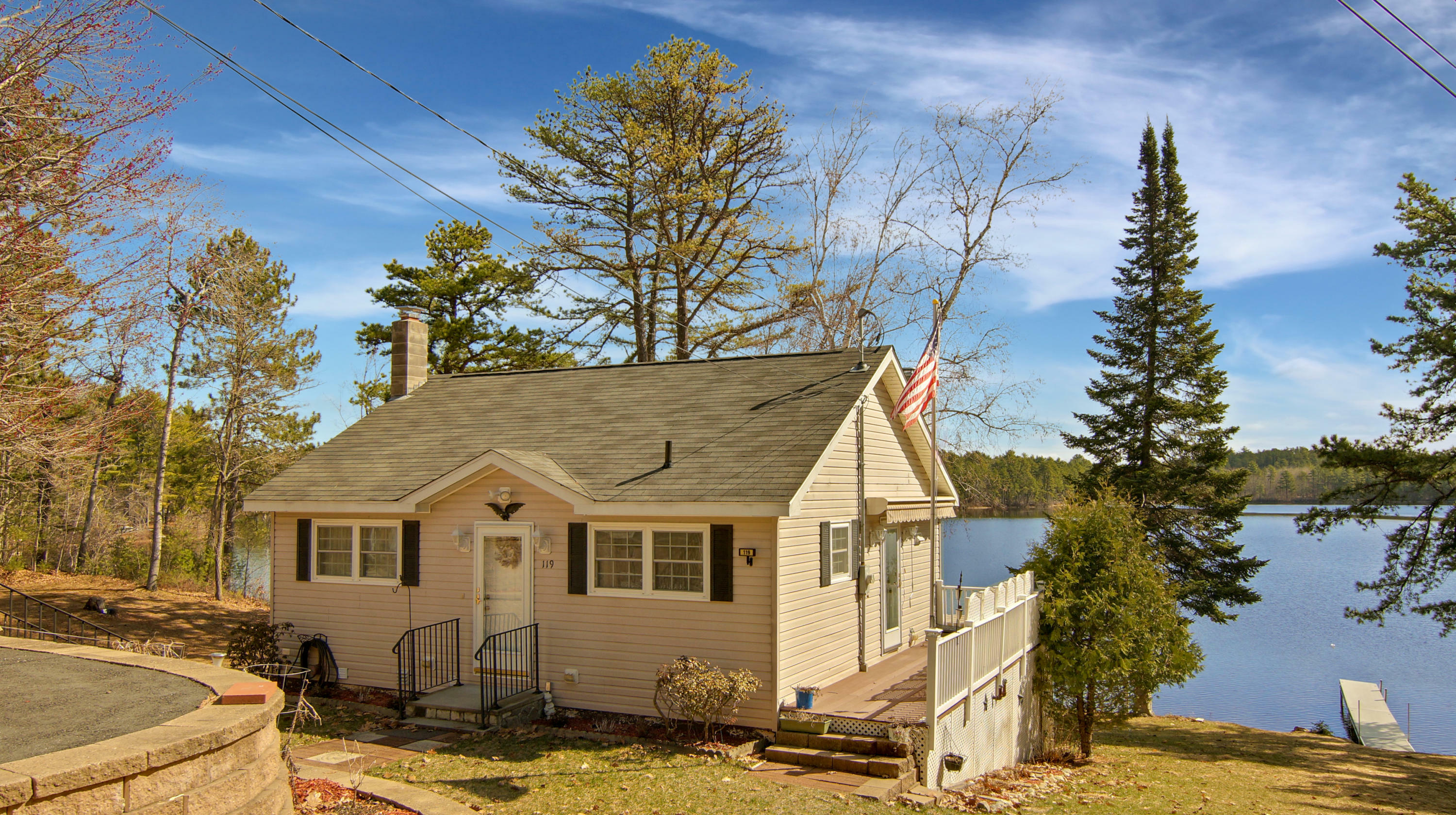 Property Photo:  119 North Shore Road  ME 04056 