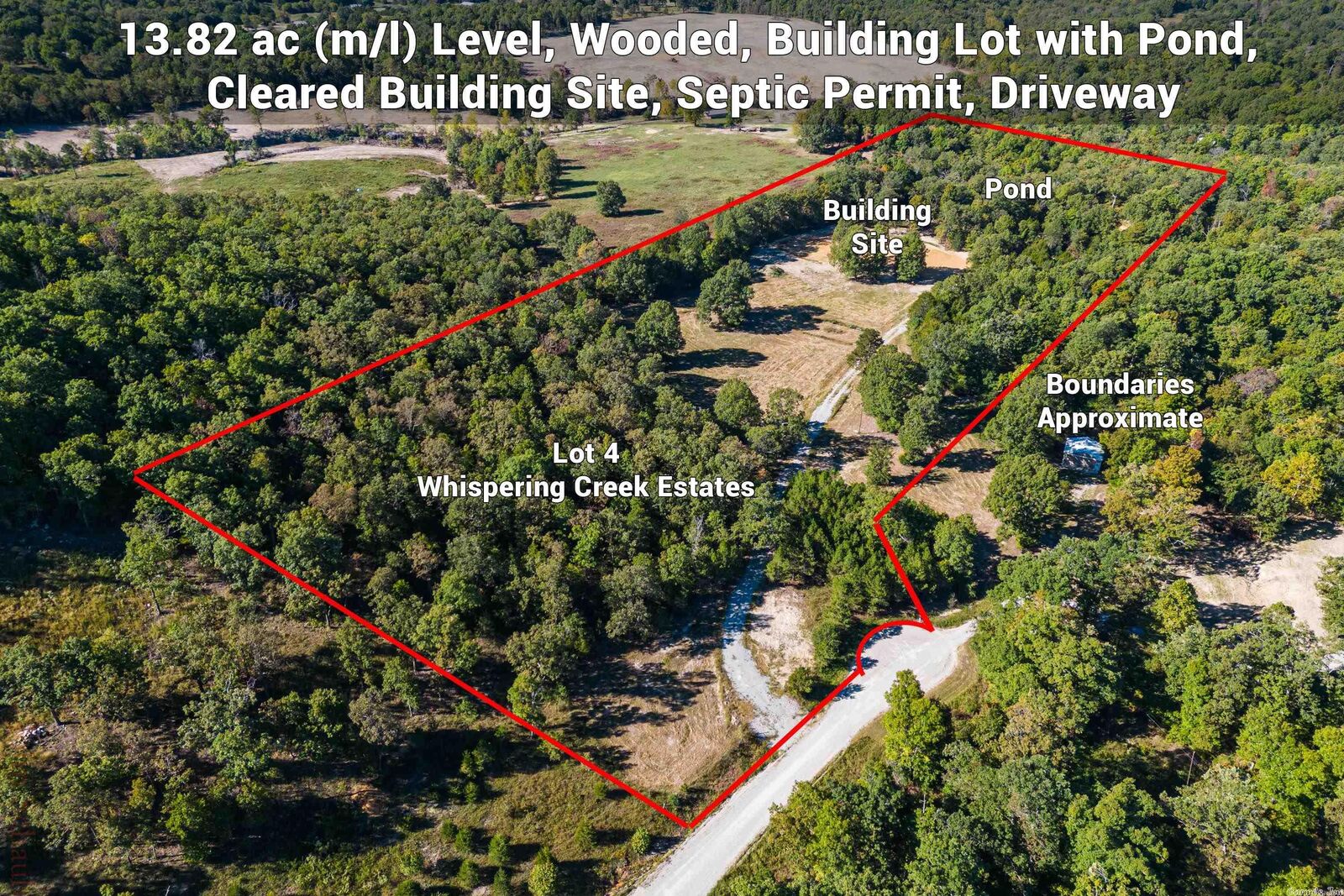 Property Photo: Lot 4 Winchester Road AR 72653