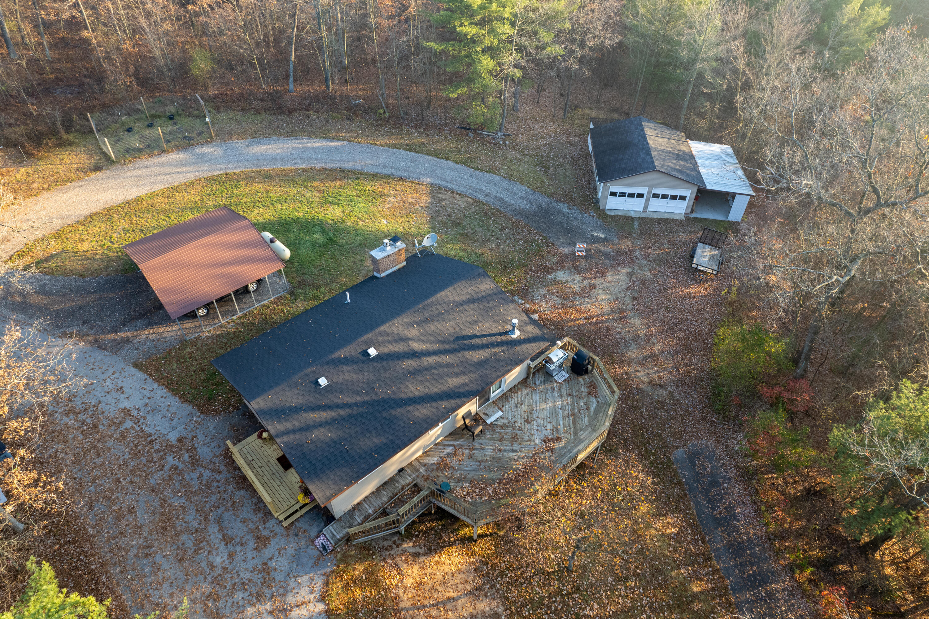 Property Photo: 6470 S Centerline Road MI 49337