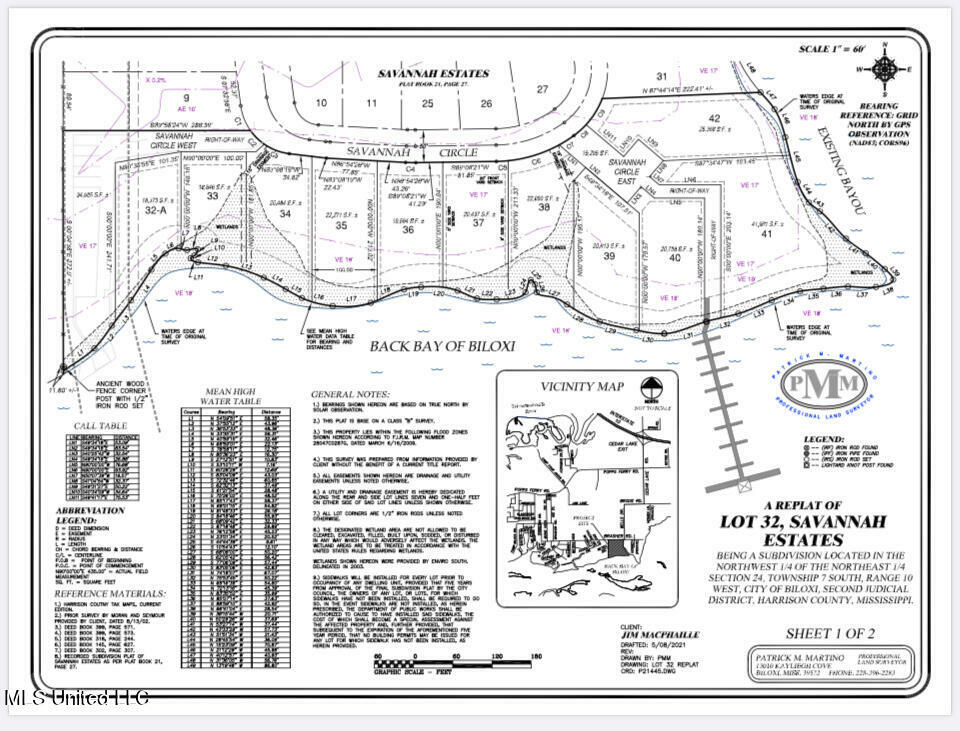 Property Photo:  Lot 34 Savannah Estates Boulevard  MS 39532 