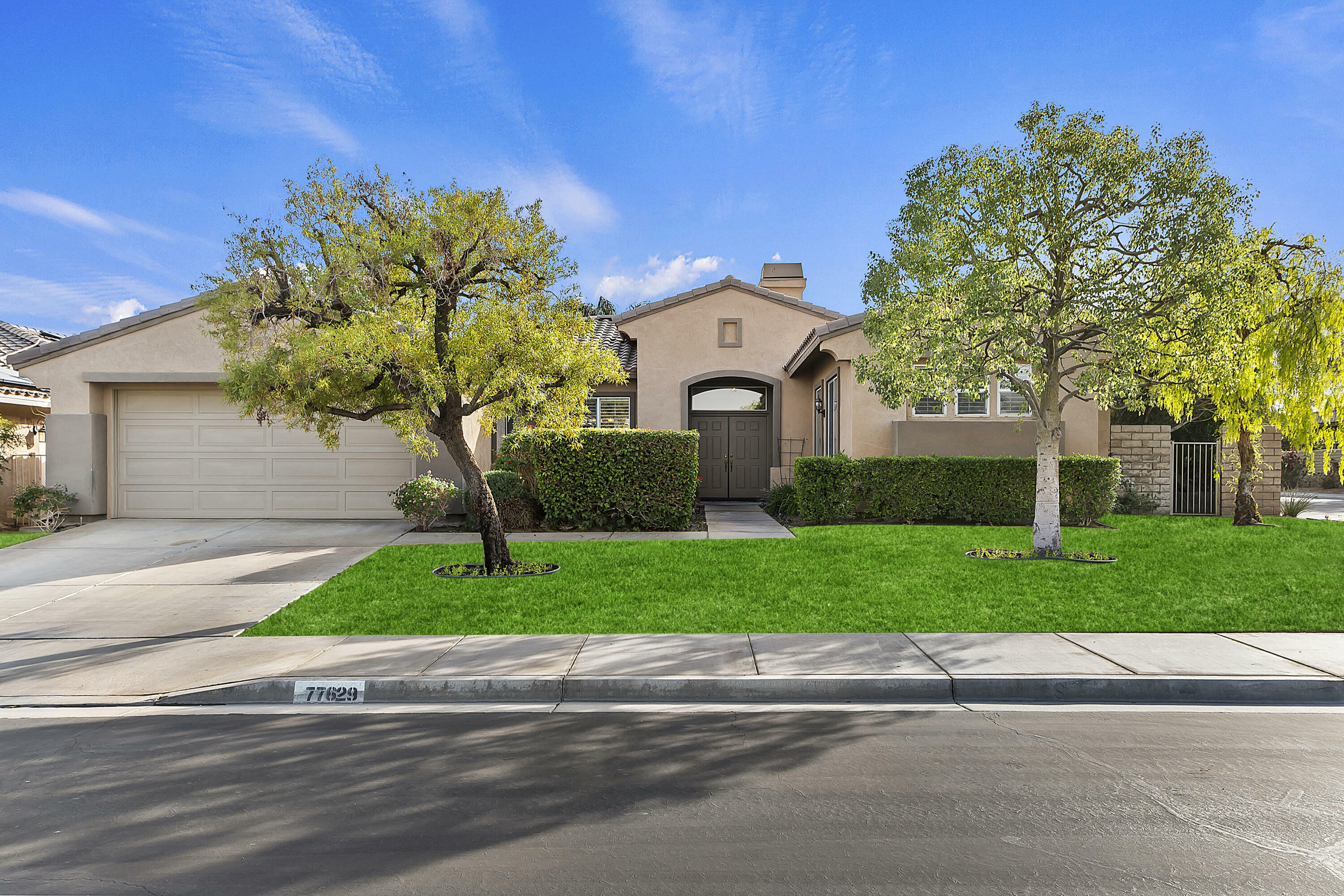 Property Photo:  77629 Justin Court  CA 92211 