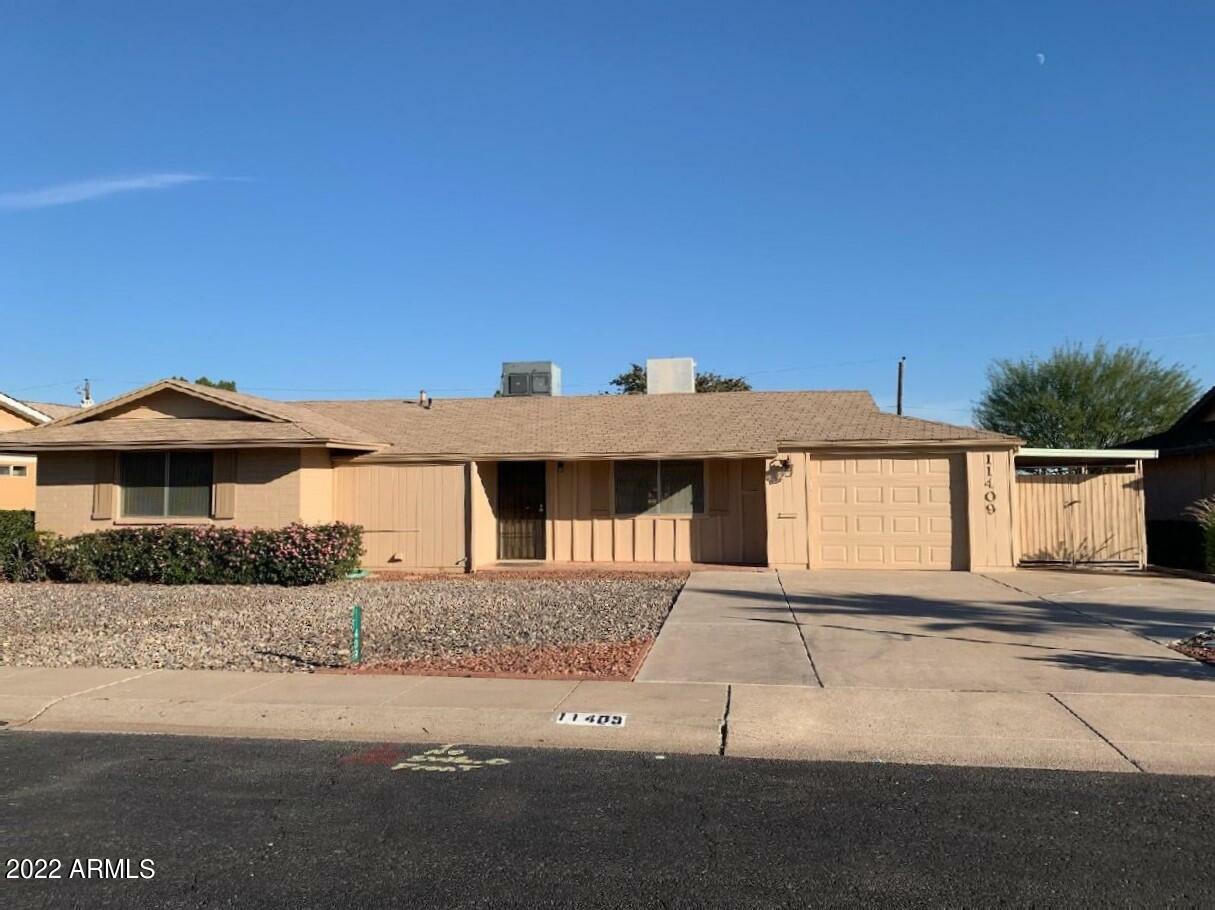 Property Photo: 11409 N 110th Drive AZ 85351