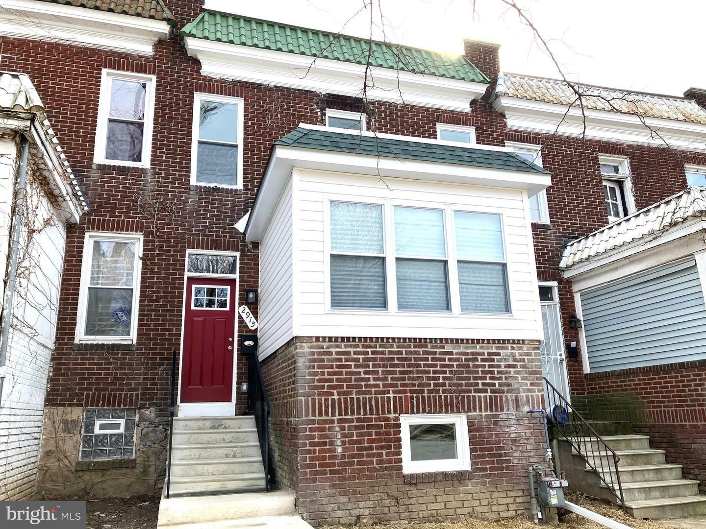 Property Photo: 2915 Oakley Avenue MD 21215