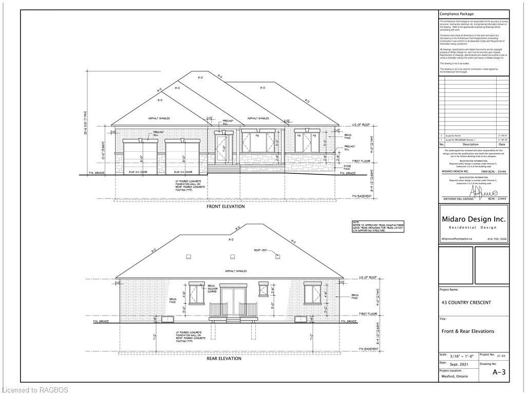 Property Photo: Parklt 3 7th Line ON N4L1W6