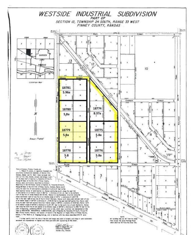 Property Photo: 0 Vfw Lots 5, 6, 11, 12 Block 5 Road KS 67846