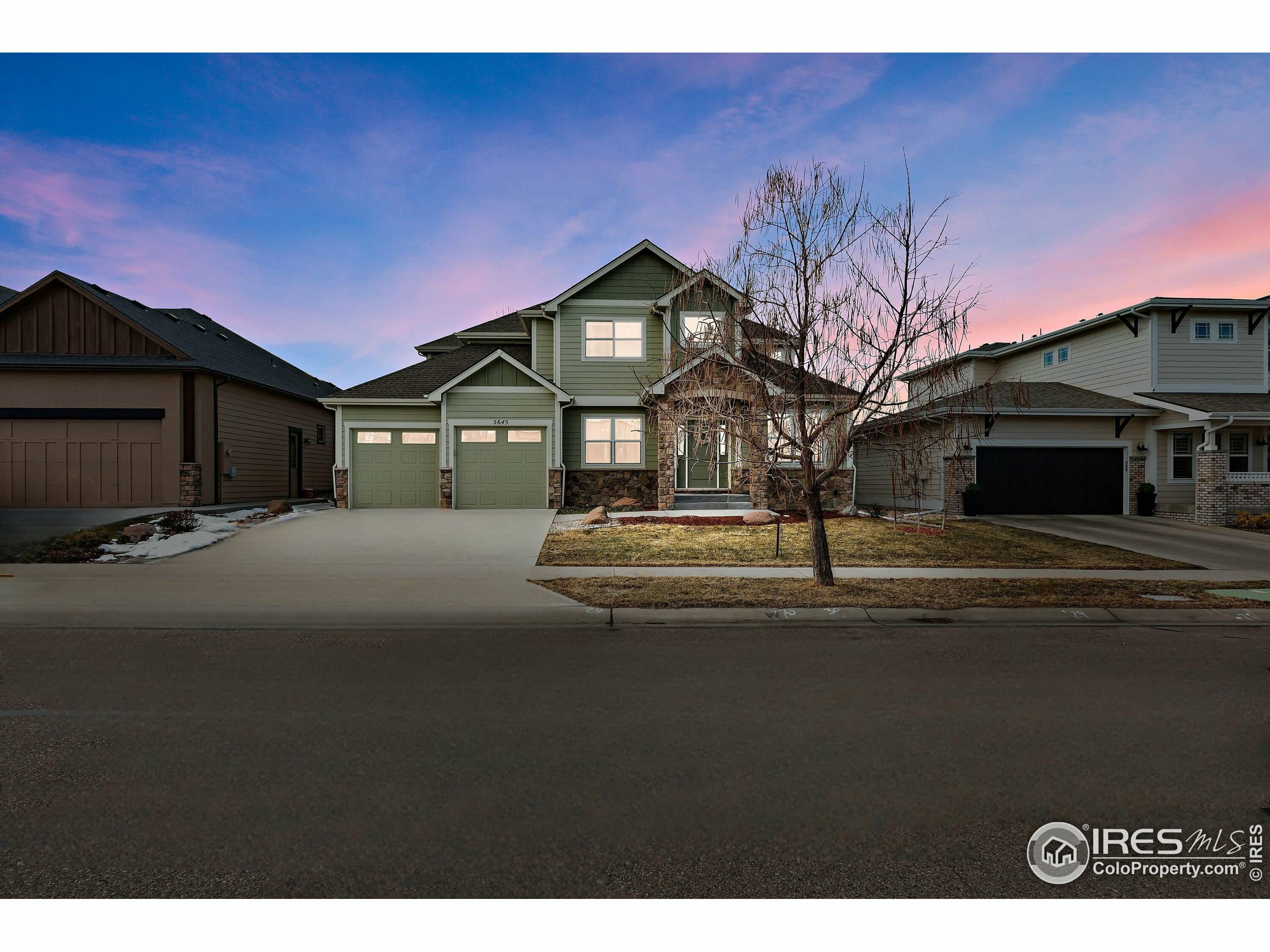 Property Photo: 5645 Evening Primrose Ln CO 80528