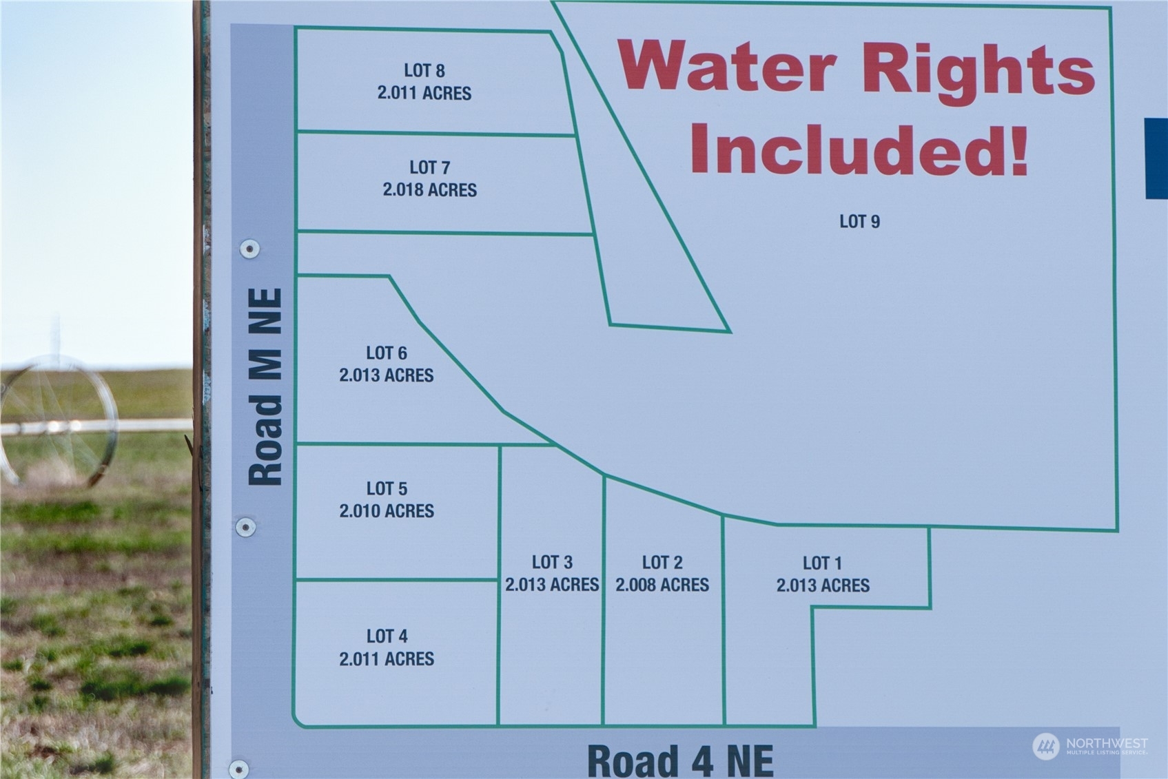 Property Photo: 0 Lot 8000 Rd M NE WA 98837