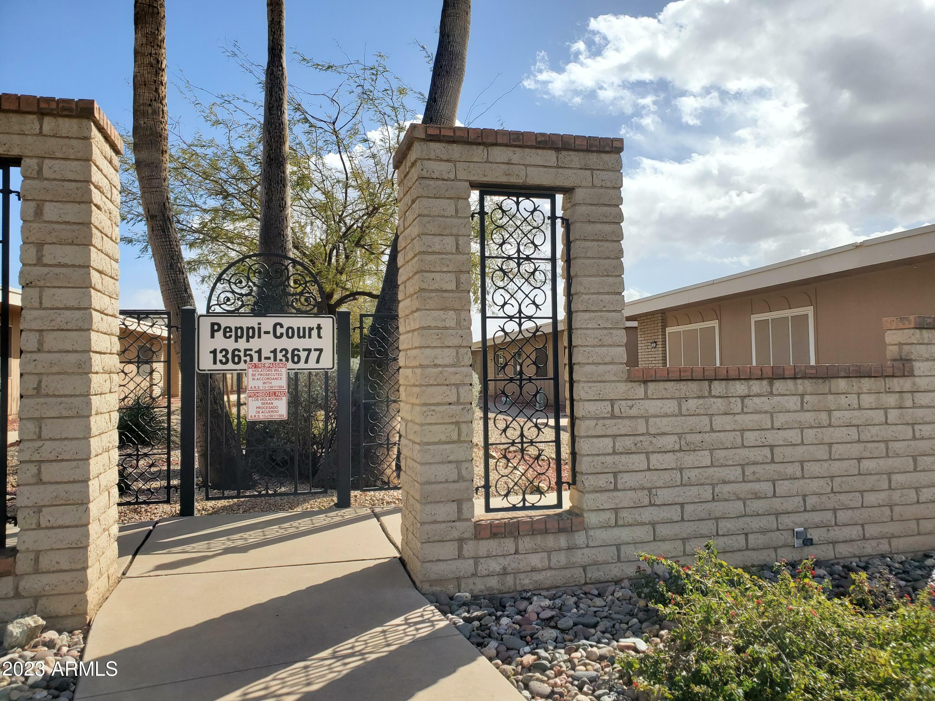 Property Photo: 13657 N 109th Avenue AZ 85351