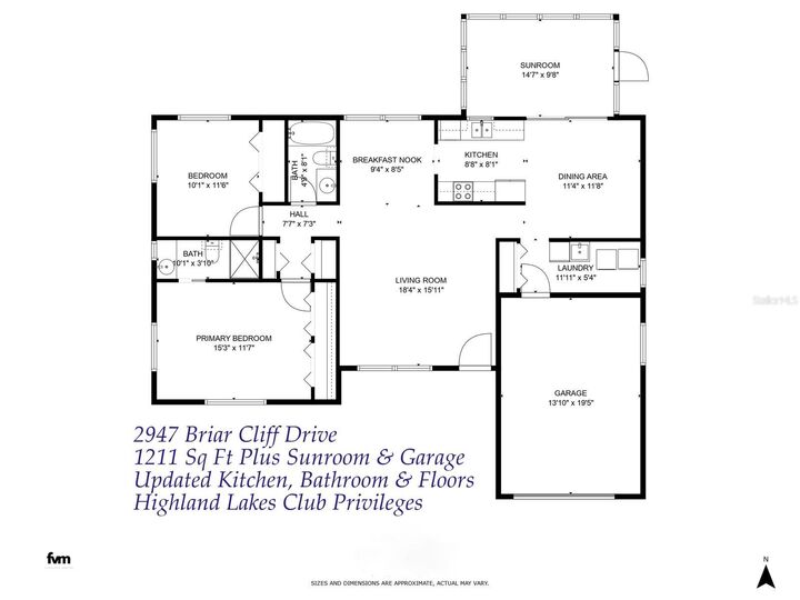 Property Photo: 2947 Briar Cliff Drive FL 34684