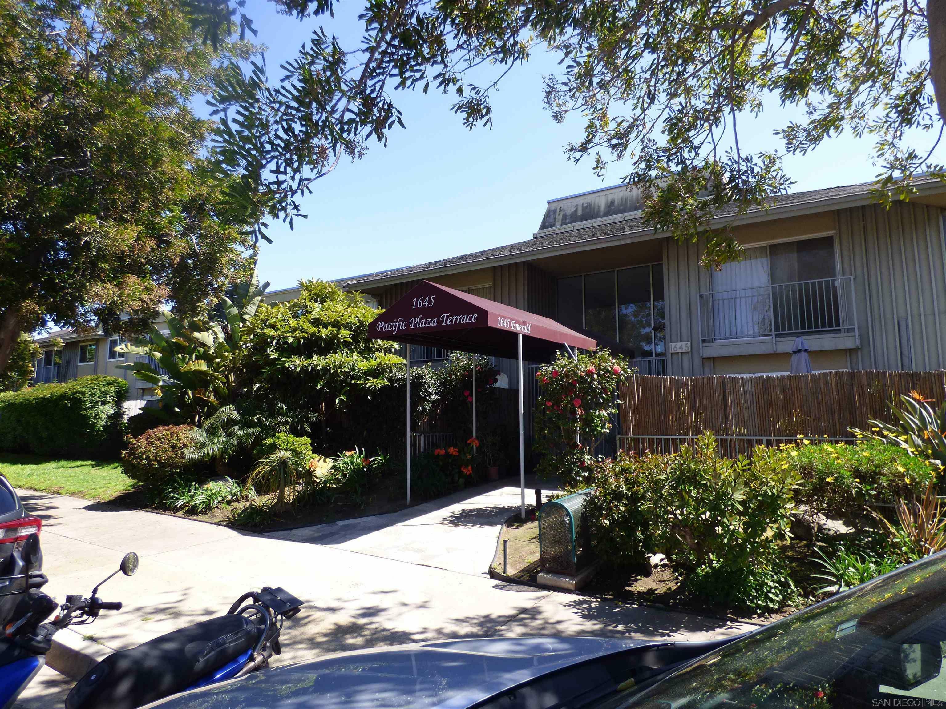 Property Photo: 1645 Emerald Street 2-C CA 92109