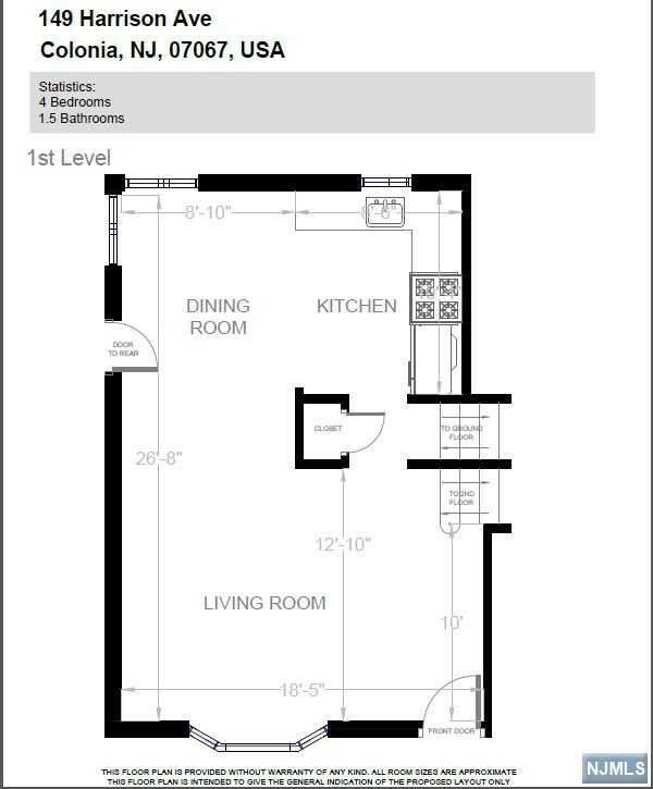 Property Photo: 149 Harrison Avenue NJ 07067