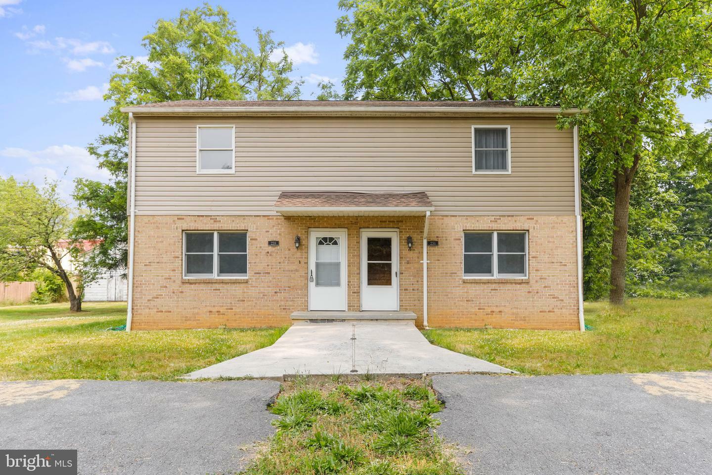 Property Photo: 236-238 Trimble Avenue WV 25404