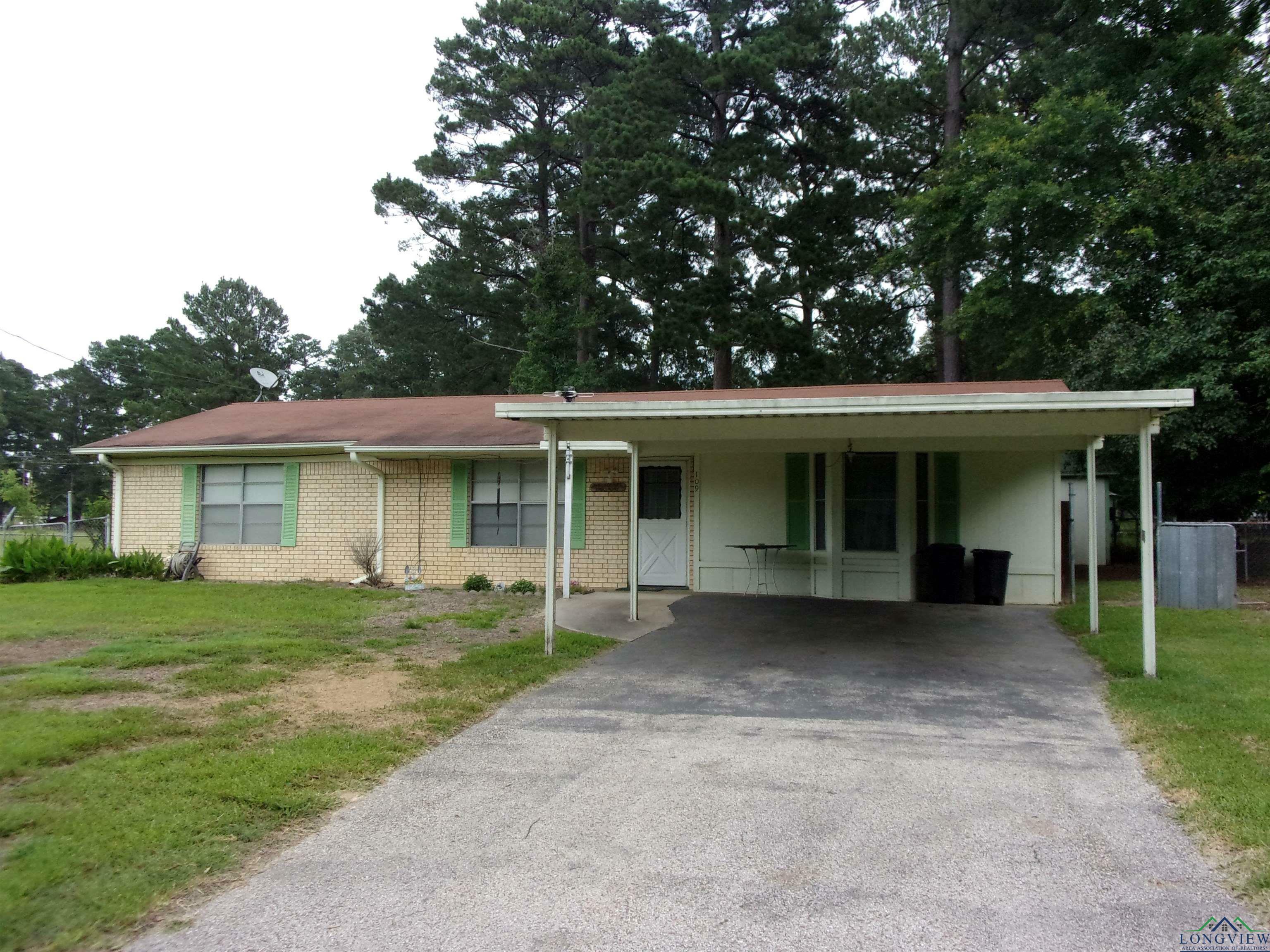 Property Photo:  109 Russ Bracken  TX 75630 