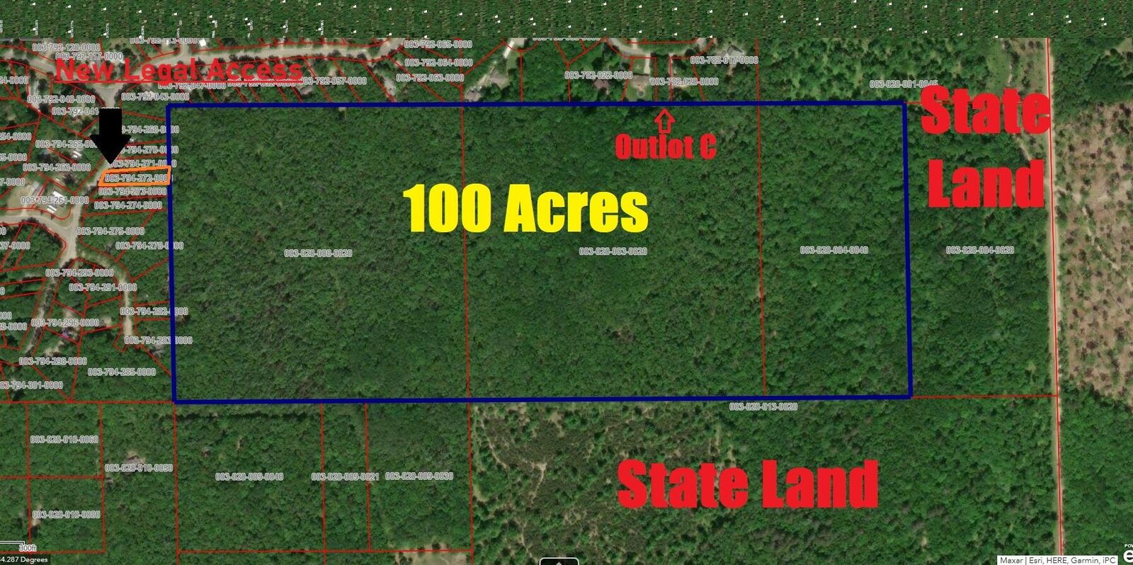 Property Photo: Reserve Road MI 48651