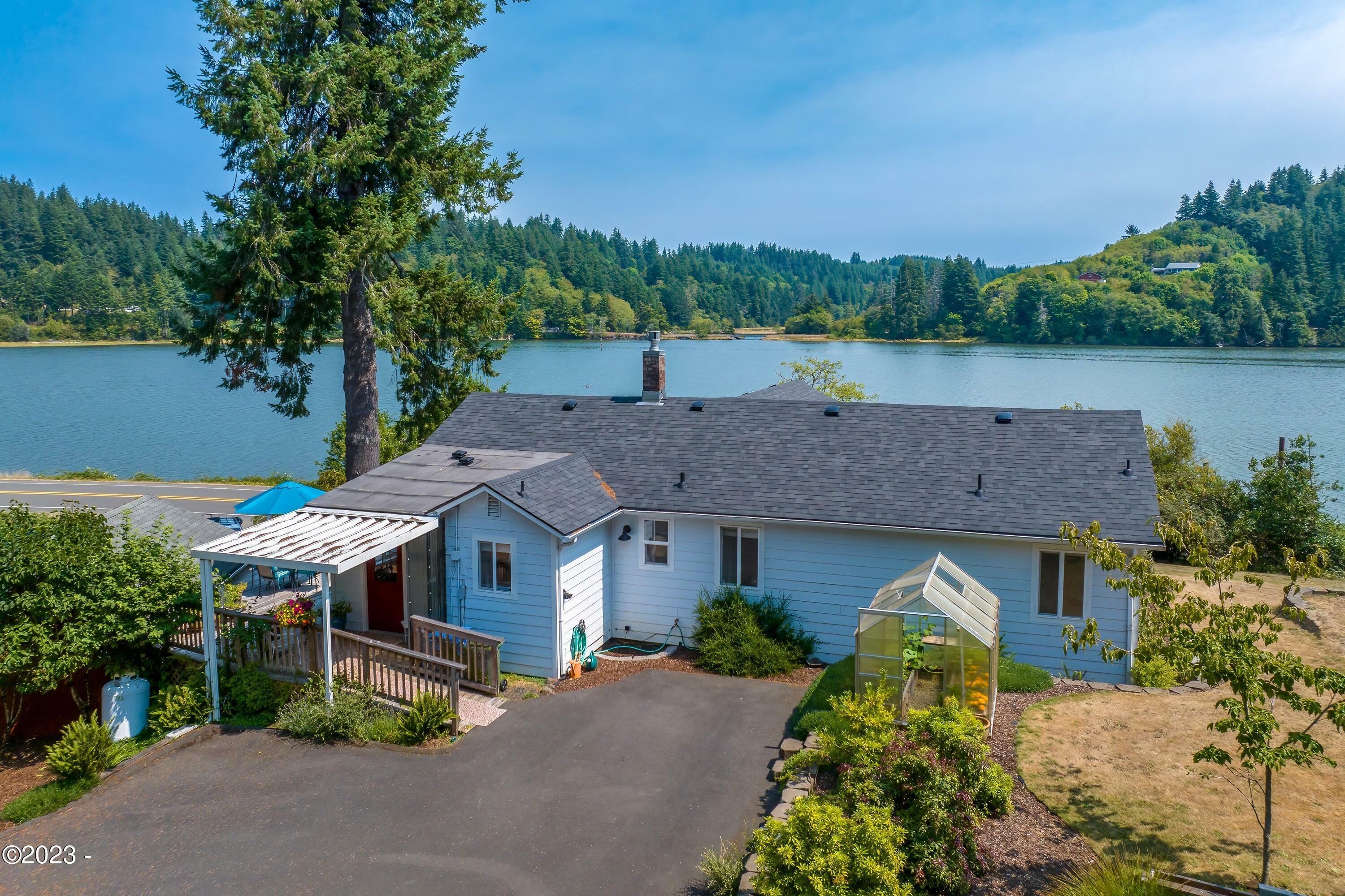 Property Photo:  10261 Yaquina Bay Rd  OR 97391 