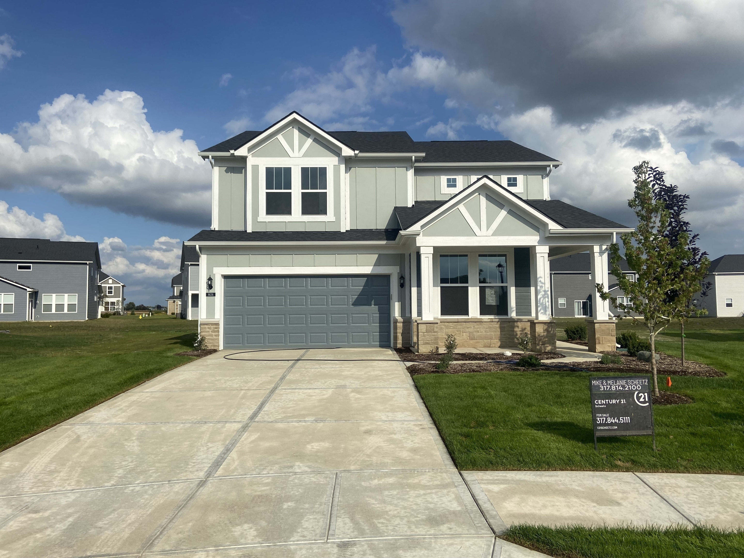 Property Photo: 8636 Acacia Wood Lane IN 46112