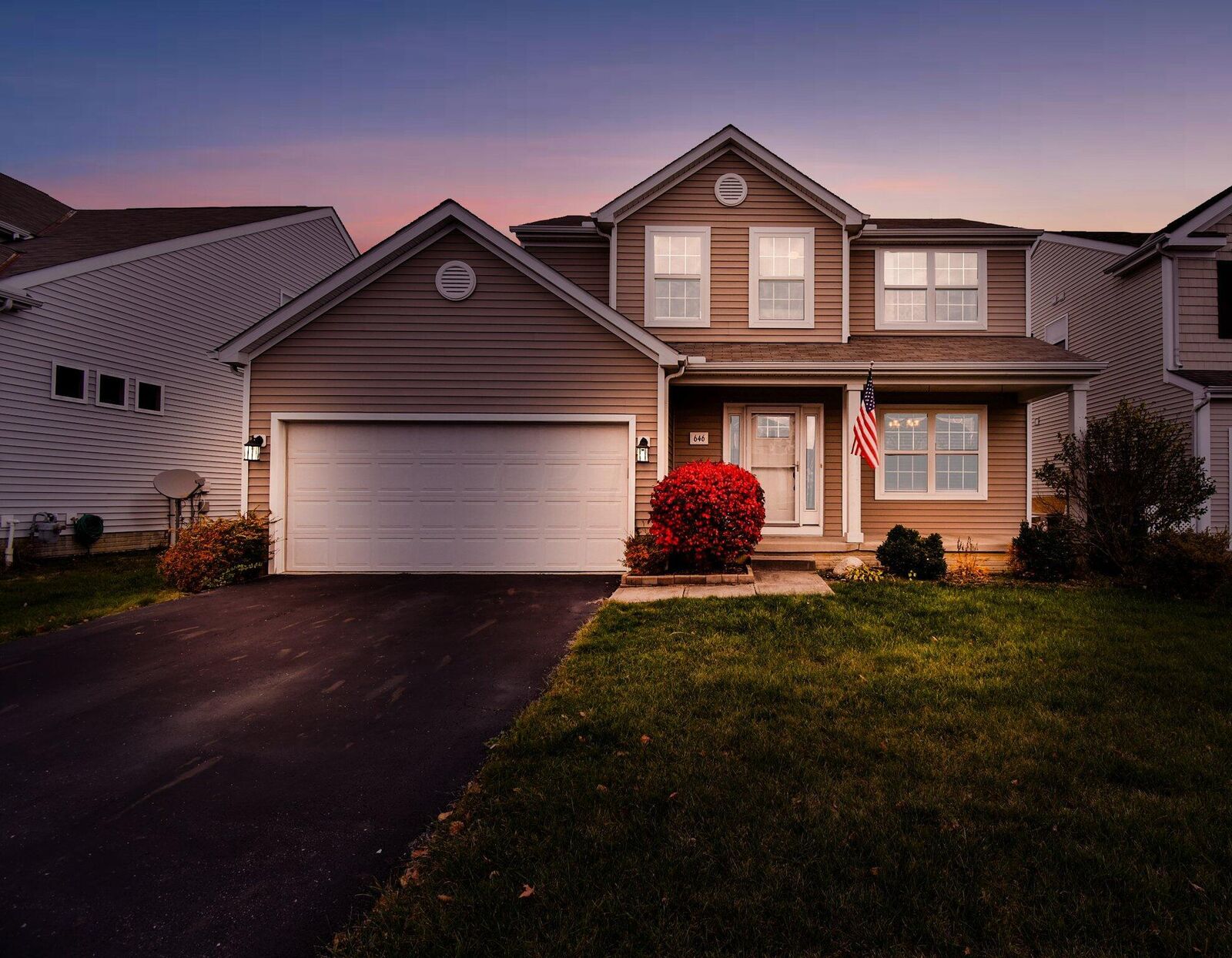 Property Photo:  646 Riddler Ridge Drive  OH 43004 