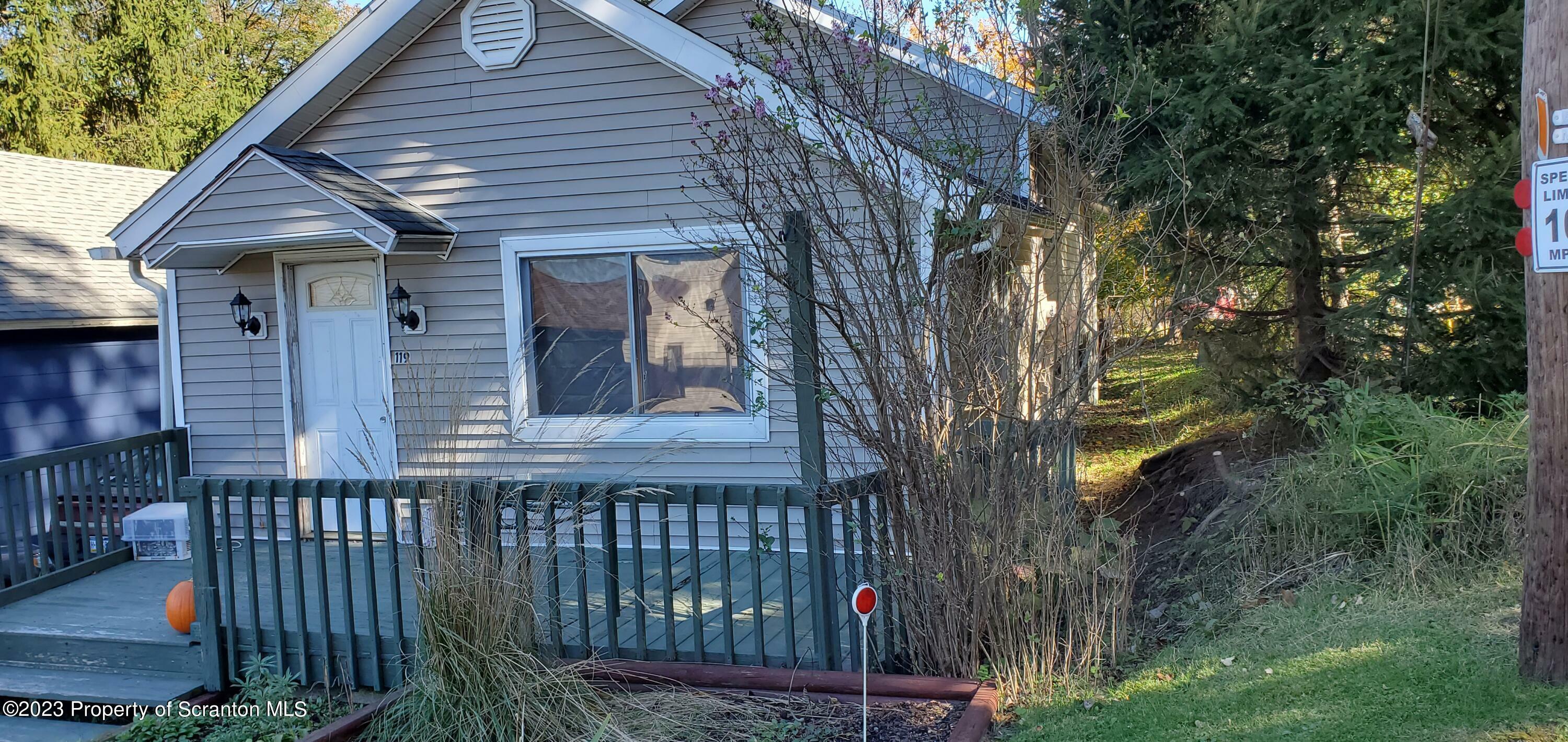 Property Photo:  119 Urie Avenue  PA 18419 