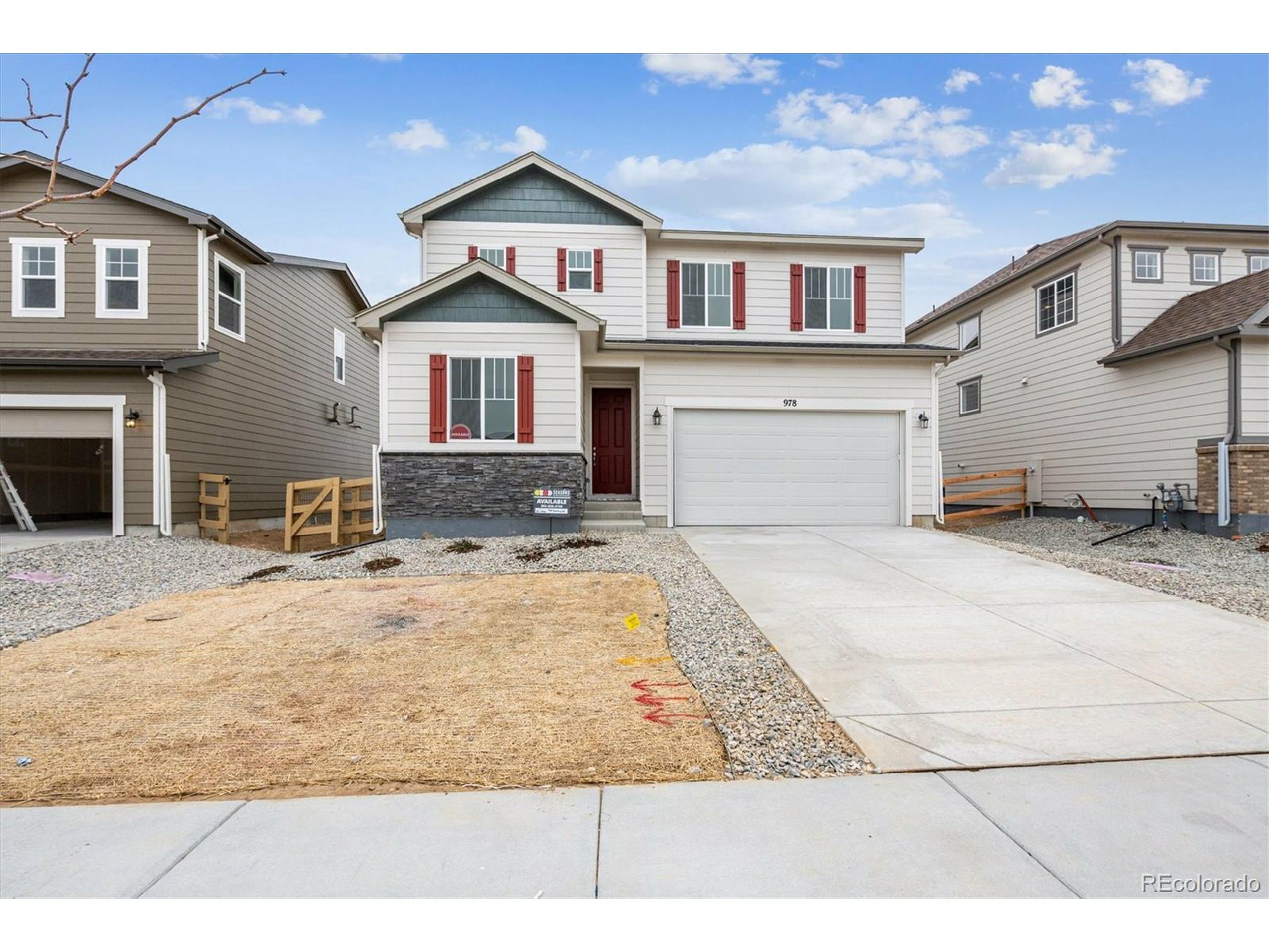Property Photo: 978 Rustling St CO 80550