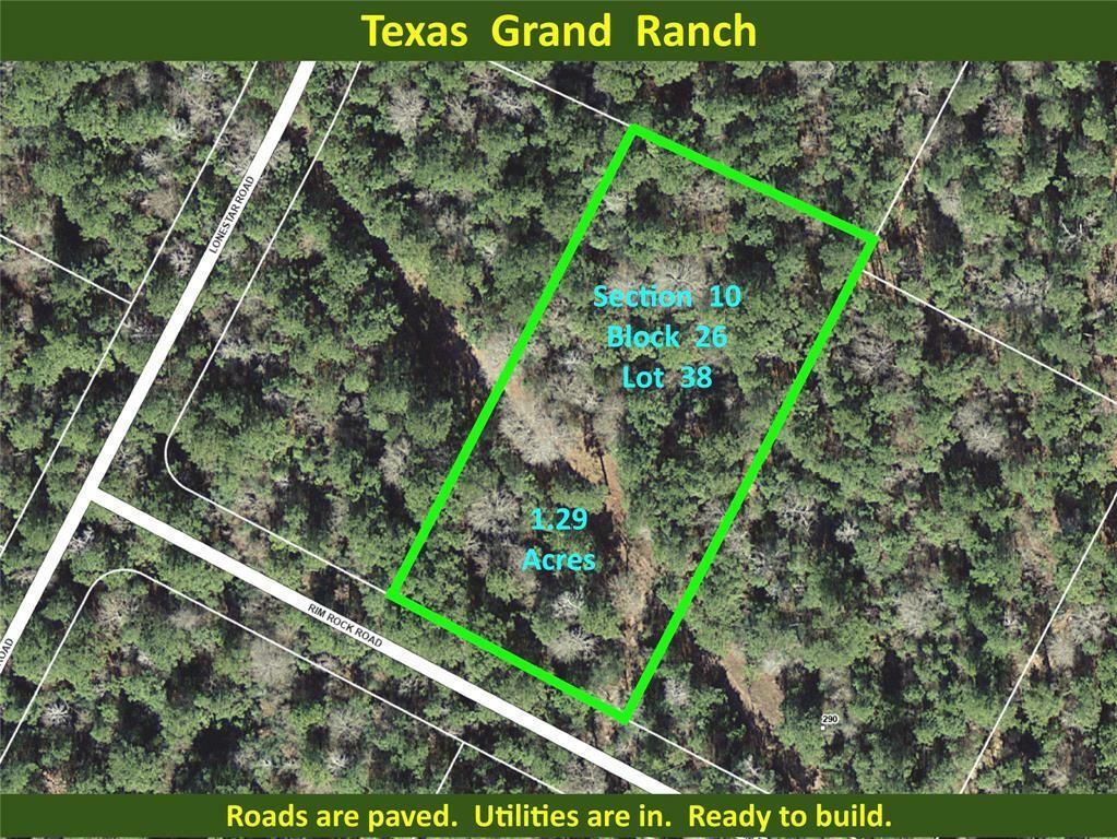 Property Photo:  10-26-38 Rim Rock Rd Road  TX 77340 