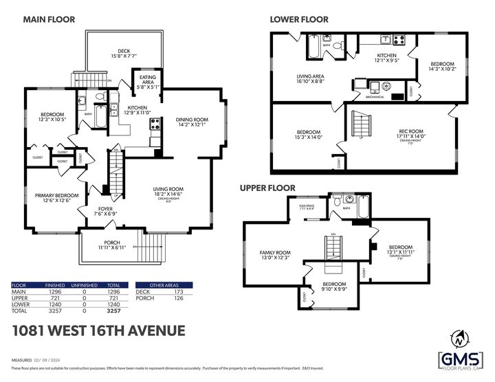 Photo de la propriété:  1081 W 16th Avenue  BC V6H 1S7 