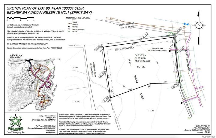 Property Photo:  1100 Spirit Bay Rd  BC V9Z 1N6 