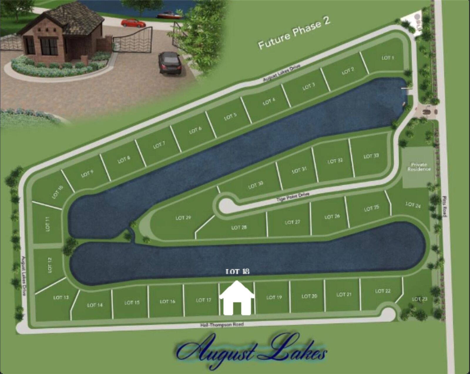 Property Photo: 203 Hall Thompson Road TX 77493