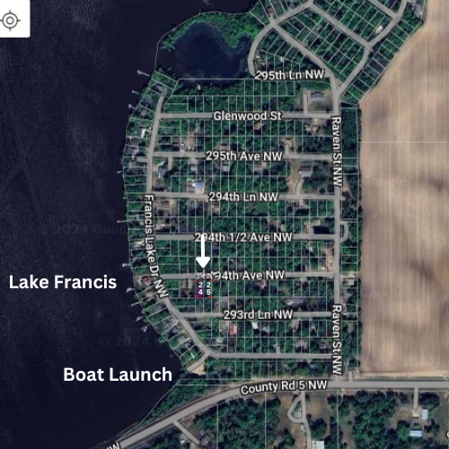 Property Photo: Lot 24/25 Block 5 294th Avenue NW MN 55040