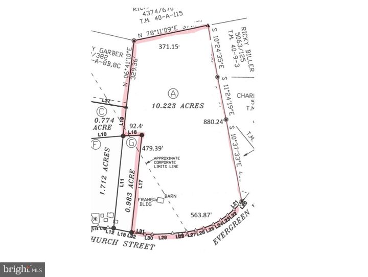 Property Photo: Lot A Church Street VA 22853