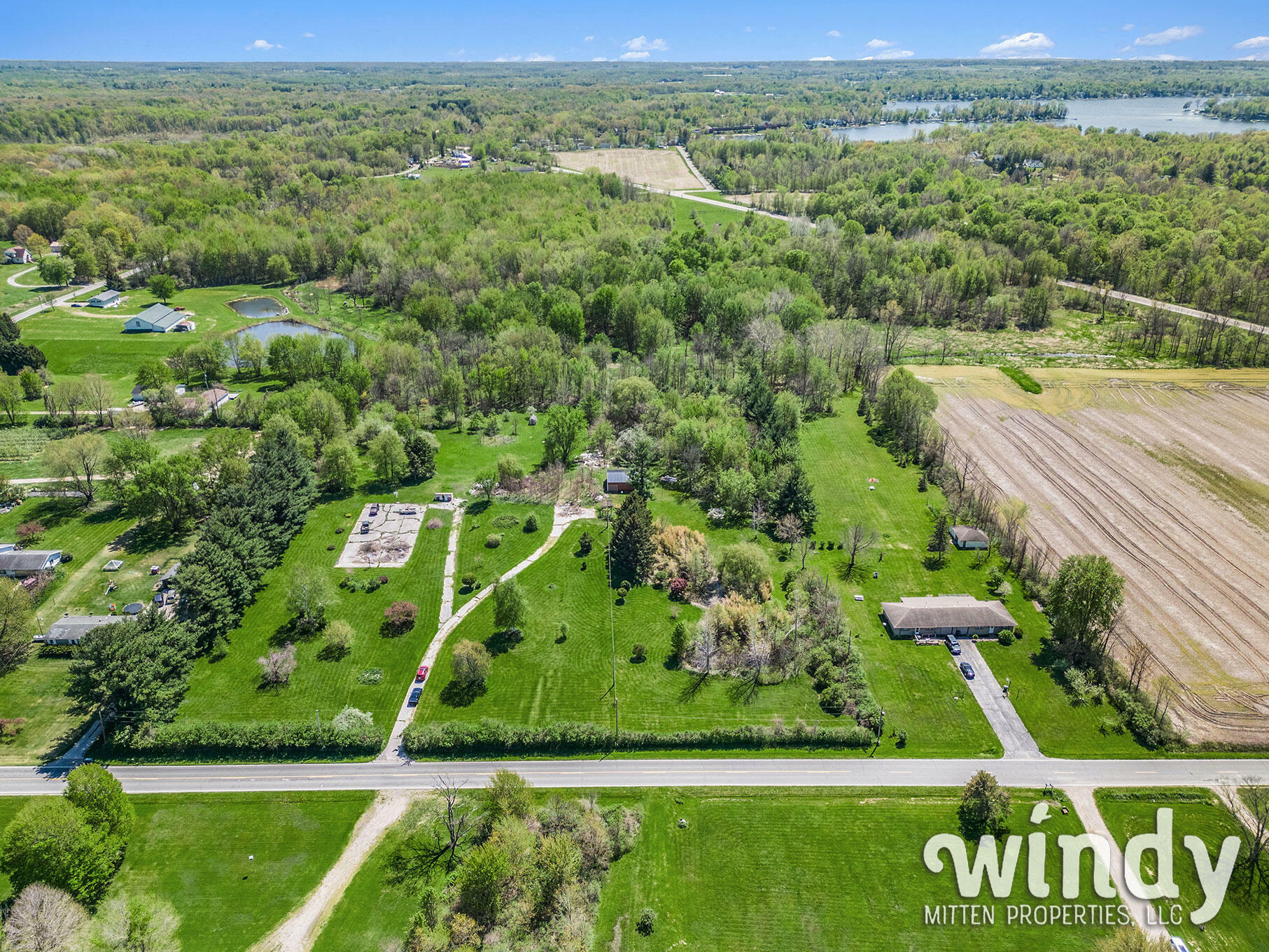 Property Photo:  8710 Hagar Shore Road  MI 49098 