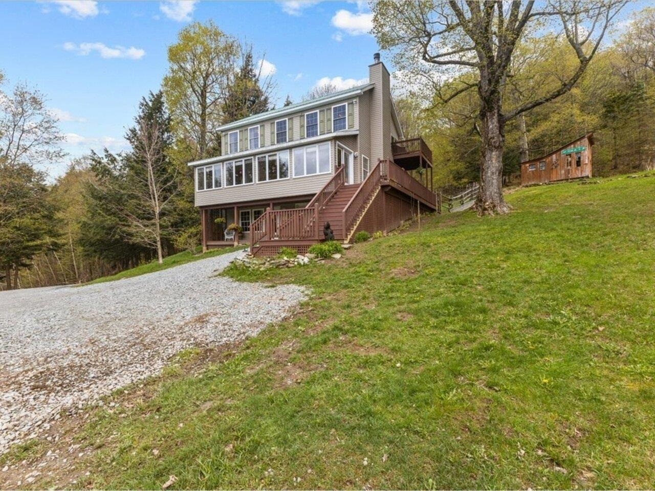 Property Photo:  1927 Hill West Road  VT 05471 