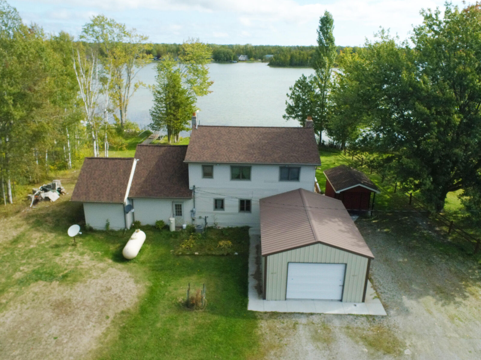 Property Photo:  6691 Outer Drive  MI 49777 