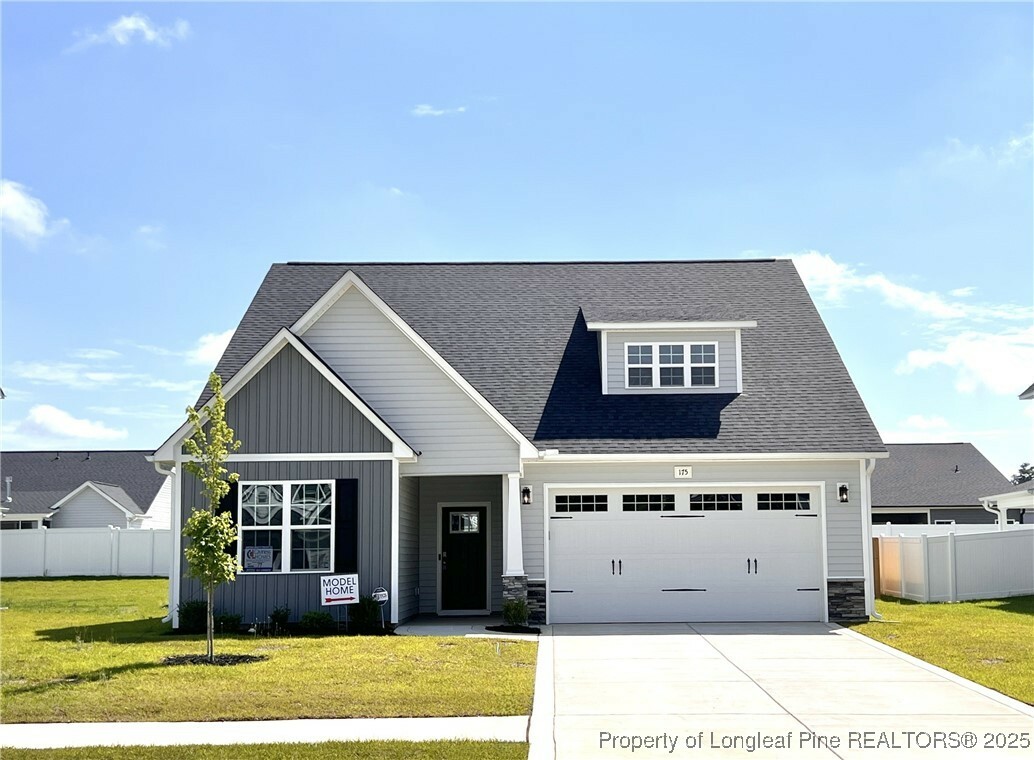 Property Photo: 175 Watercress Lane NC 28376