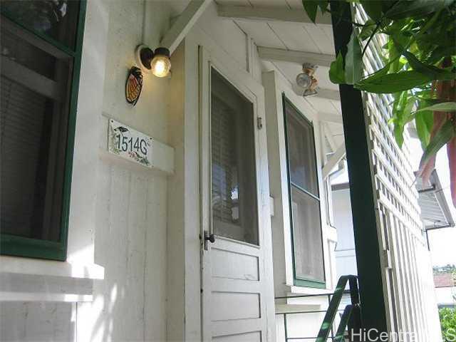 Property Photo: 1514G Palolo Avenue HI 96816