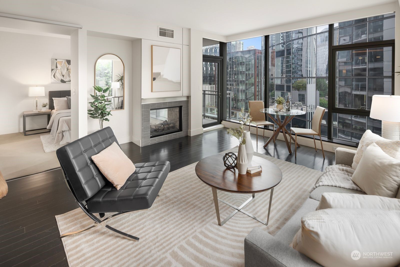 Property Photo: 820 Blanchard Street 708 WA 98121