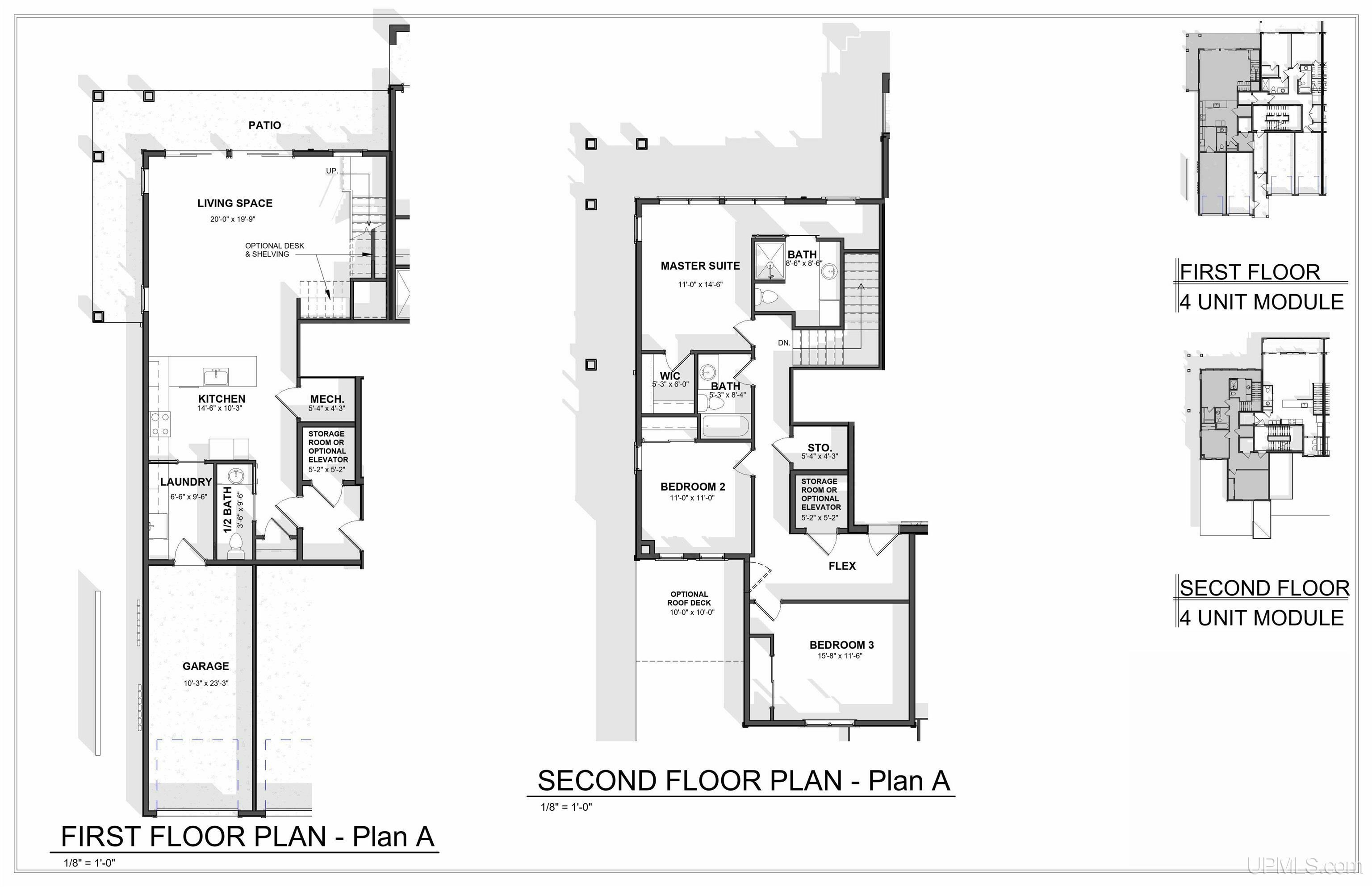 Property Photo:  2401 N Lakeshore Unit #1 (Floor Plan A)  MI 49855 