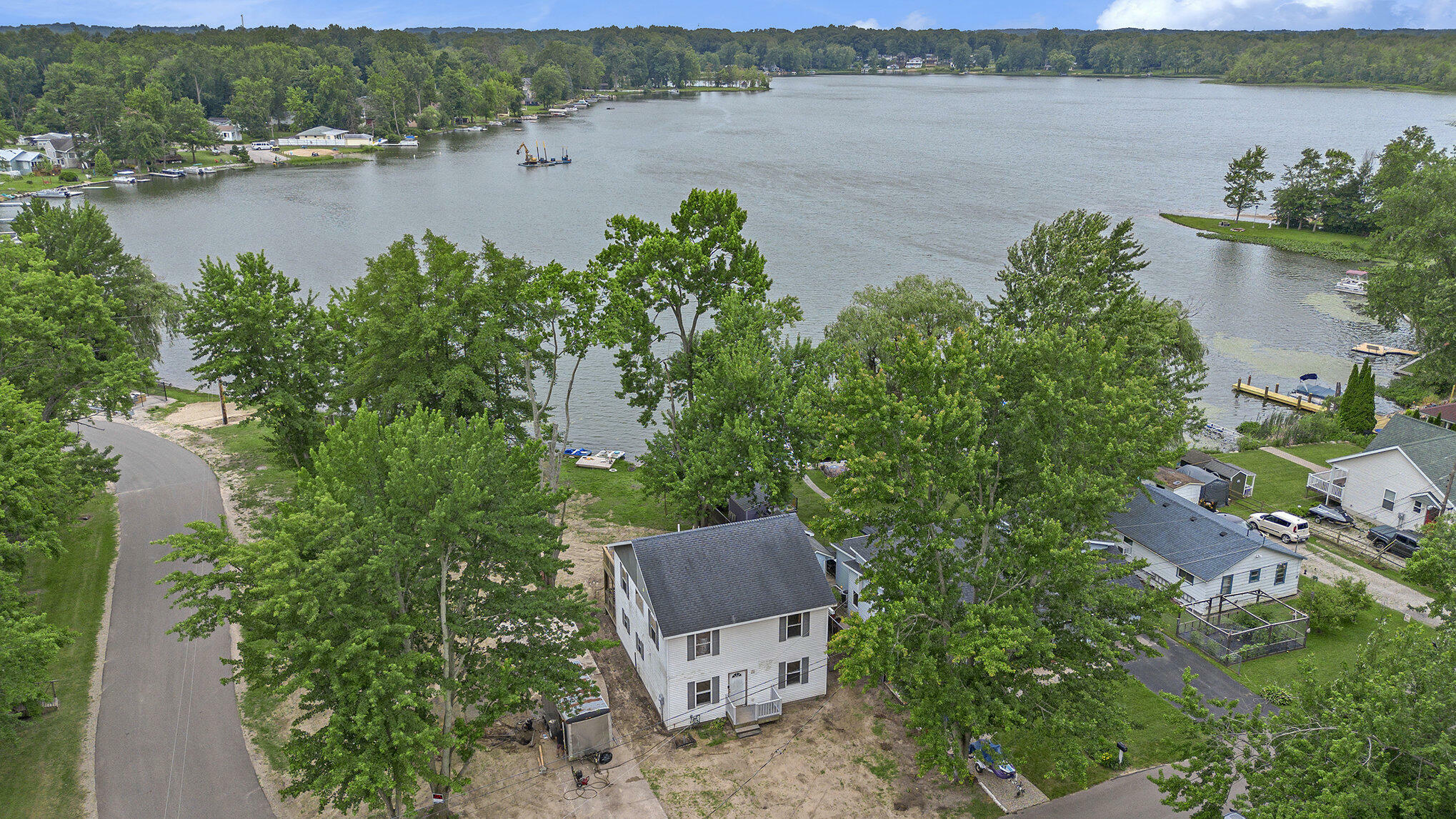 Property Photo:  7122 Lake Road  MI 49038 