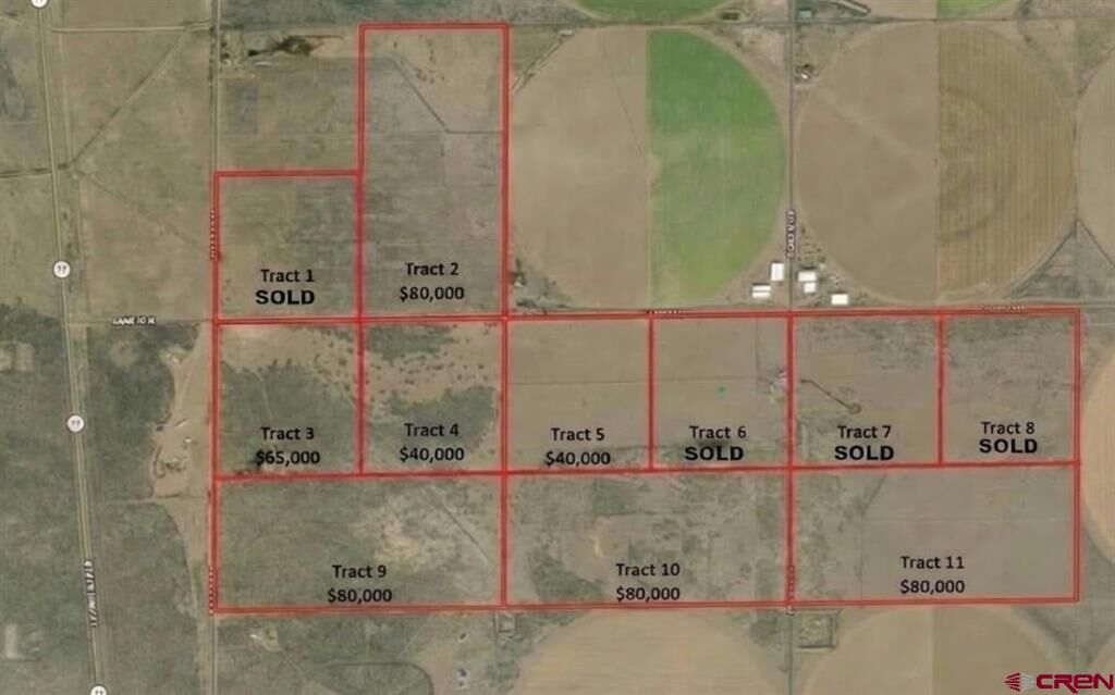 Property Photo:  Tract 3 N County Road 110  CO 81136 