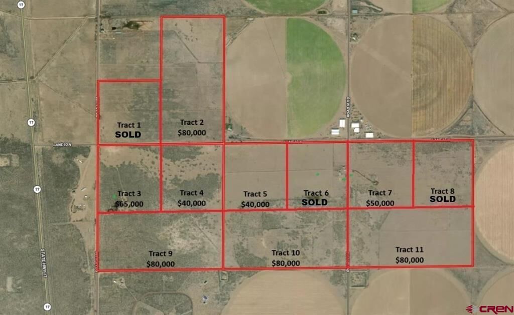 Property Photo:  Tract 11 N County Road 110  CO 81136 