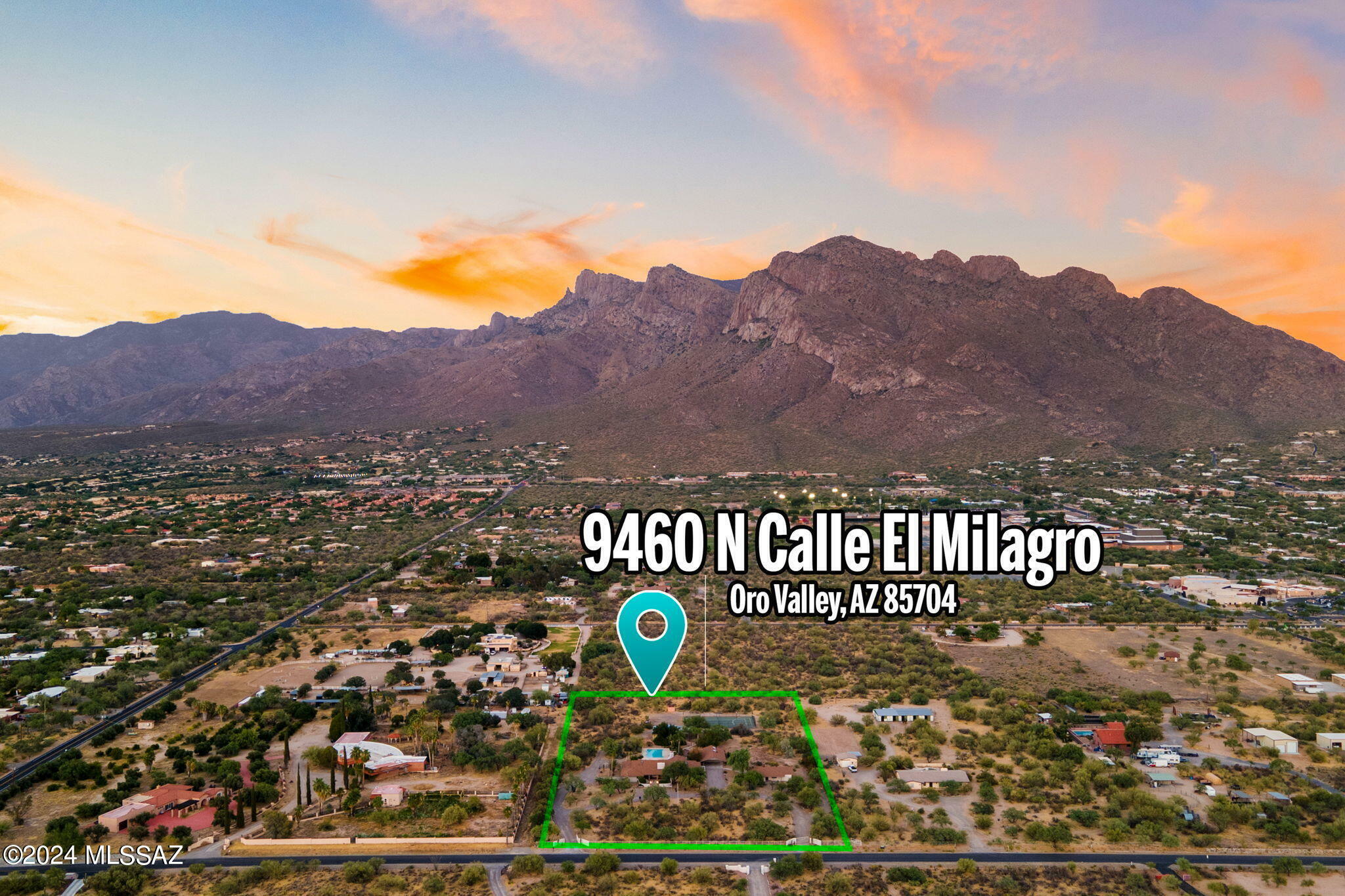 Property Photo:  9460 N Calle El Milagro  AZ 85737 