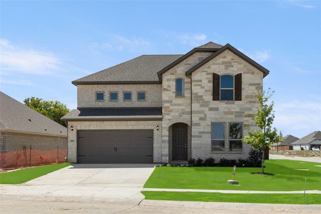 Property Photo:  1083 Fleetwood Drive  TX 76247 