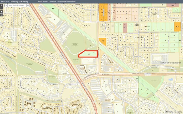 Property Photo: 9251 N Wadsworth Boulevard CO 80021