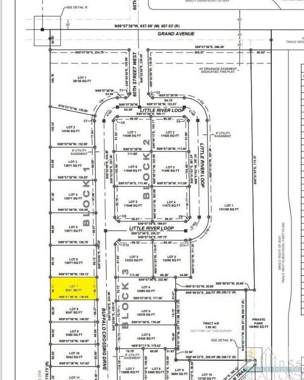 Property Photo:  Lot 7 Block 1 Buffalo Crossing Drive  MT 59106 