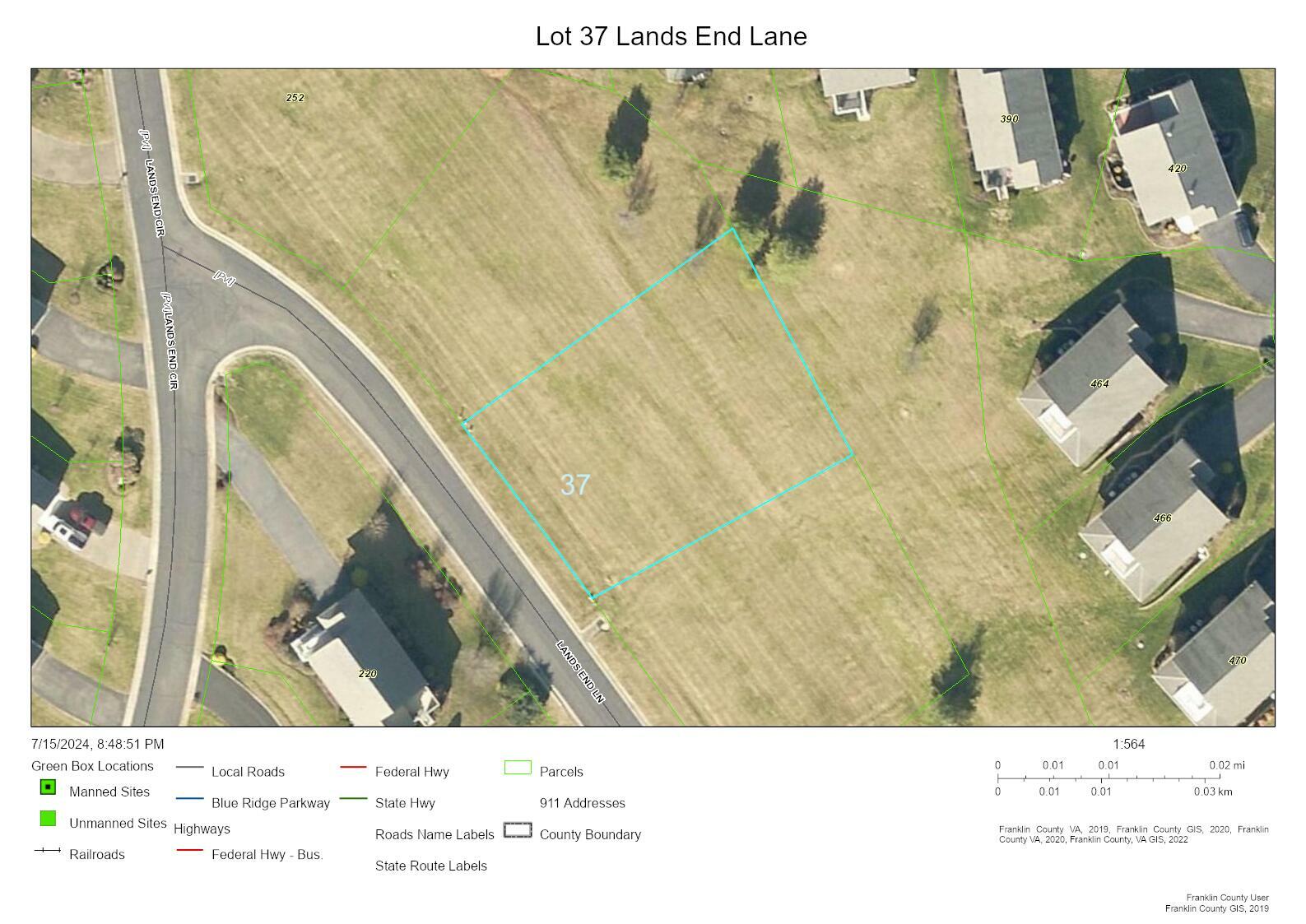 Property Photo:  Lot 37 Lands End Ln  VA 24176 